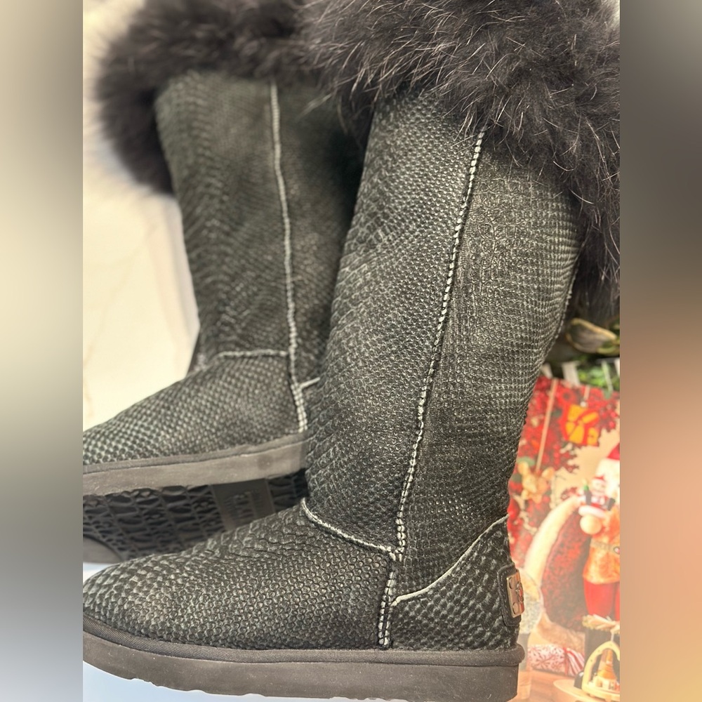 Australia Luxe Collection Foxy Python Leather She… - image 4